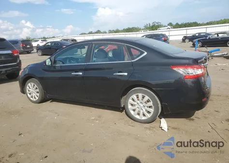 2013 Nissan Sentra S from USA, damaged, VIN 1N4AB7AP6DN910253